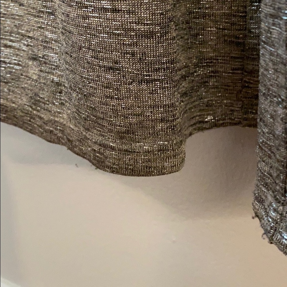 Anthropologie wide-leg sparkle  jumpsuit - Picture 9 of 11
